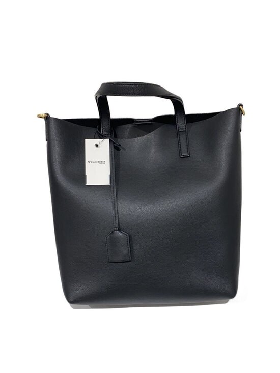 Saint Laurent Handbags - Saint Laurent Toy North South Shopping Tote dual top handles Black